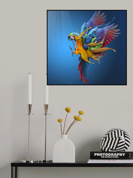 Flying Colours Poster och Canvastavla