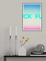 Fuck Poster och Canvastavla
