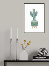 Boho scandi cactus 1 Poster och Canvastavla