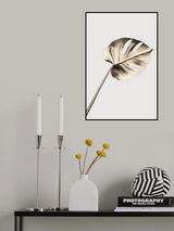 Monstera Gold 07 Poster och Canvastavla