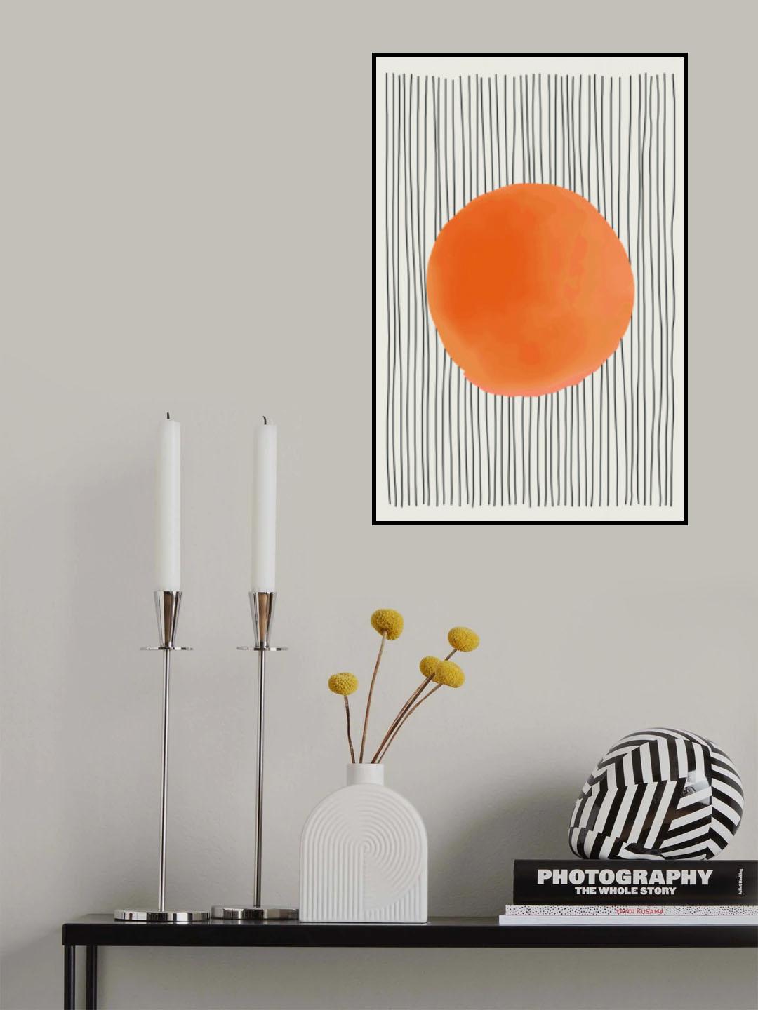 Geometric Watercolor #6 Poster och Canvastavla