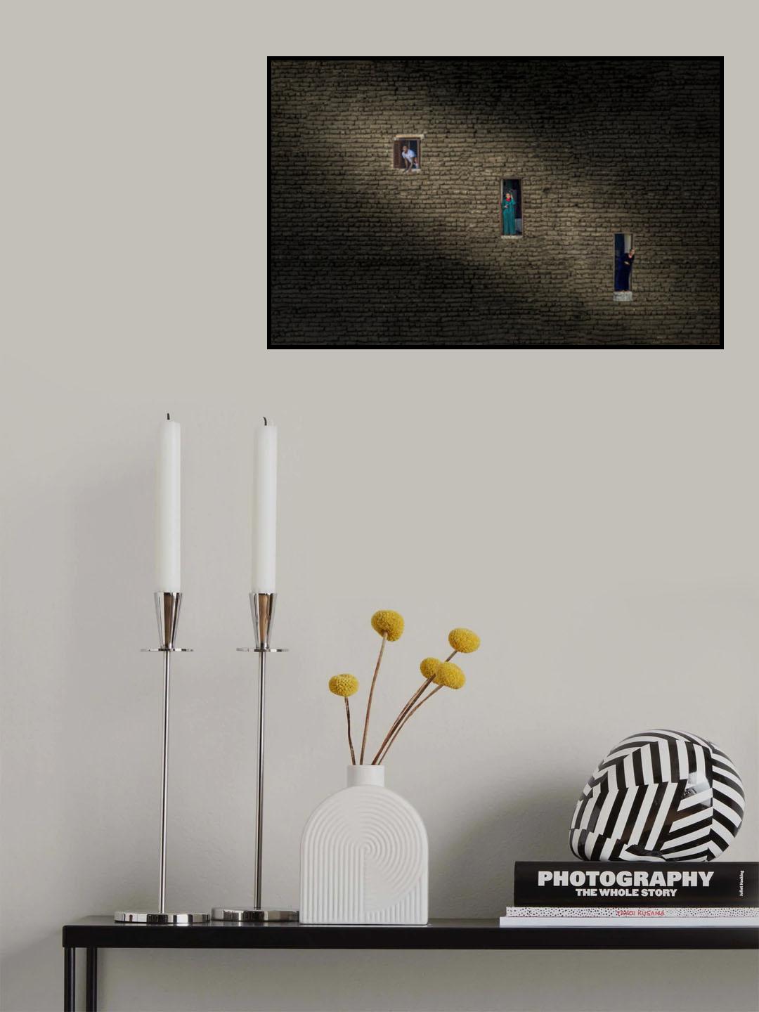 A House by Nile River Poster och Canvastavla