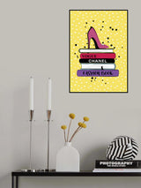 Fashion Books Poster och Canvastavla