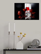 From the series "Red and Black" Poster och Canvastavla