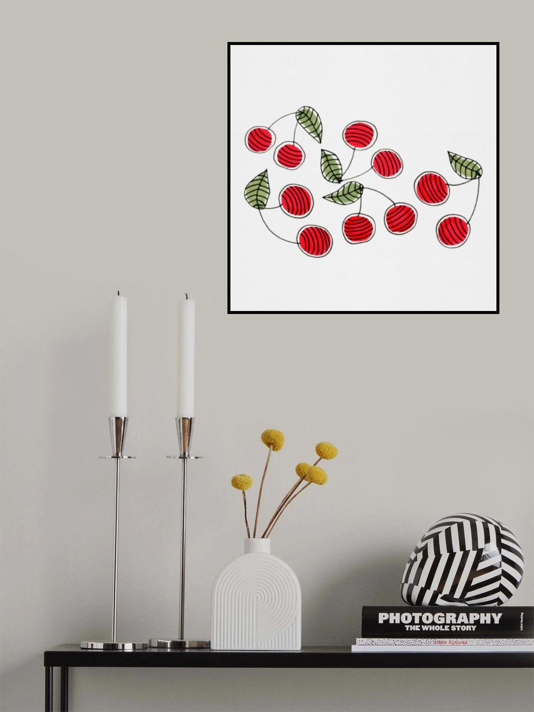 Red Cherries Poster och Canvastavla