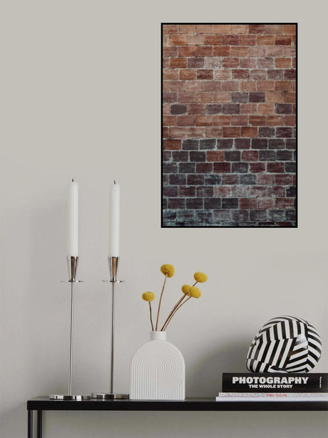 Brick Wall Poster och Canvastavla