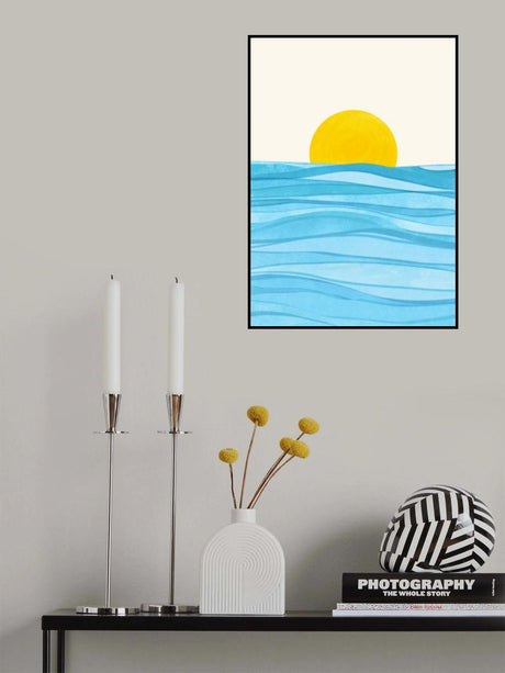 Seaside Poster och Canvastavla