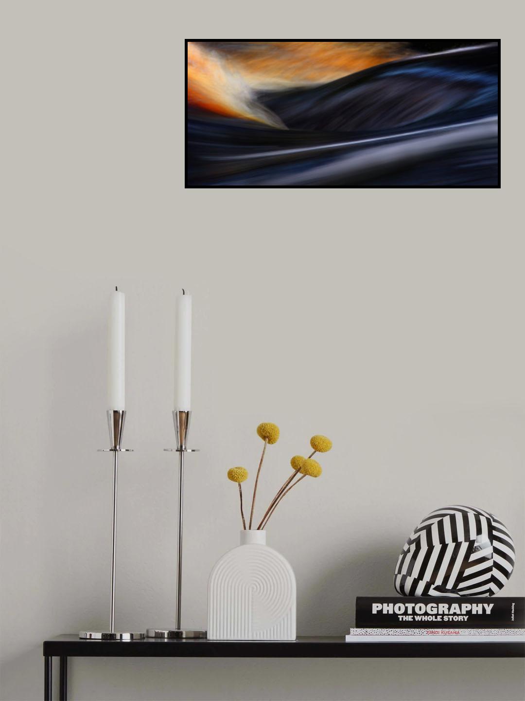 När vågen bryts. Poster och Canvastavla