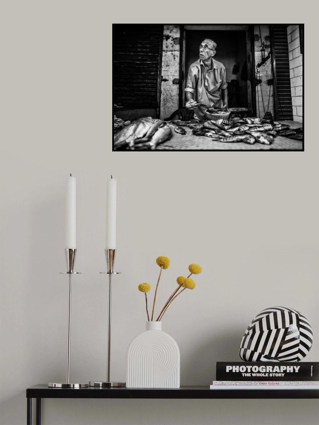 The fish market Poster och Canvastavla