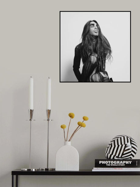 Portrait Of Man Poster och Canvastavla
