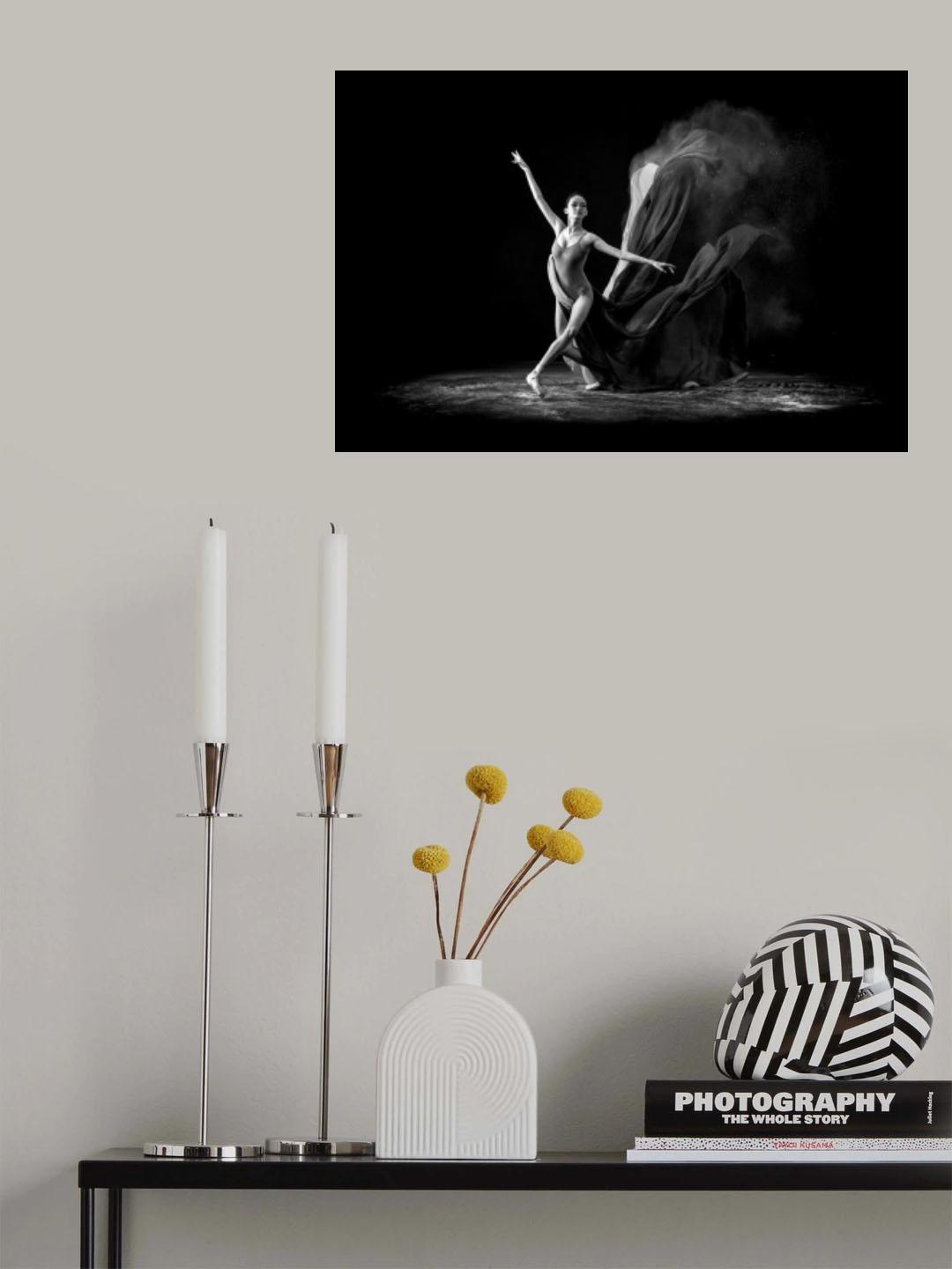 Step of Balerina Poster och Canvastavla
