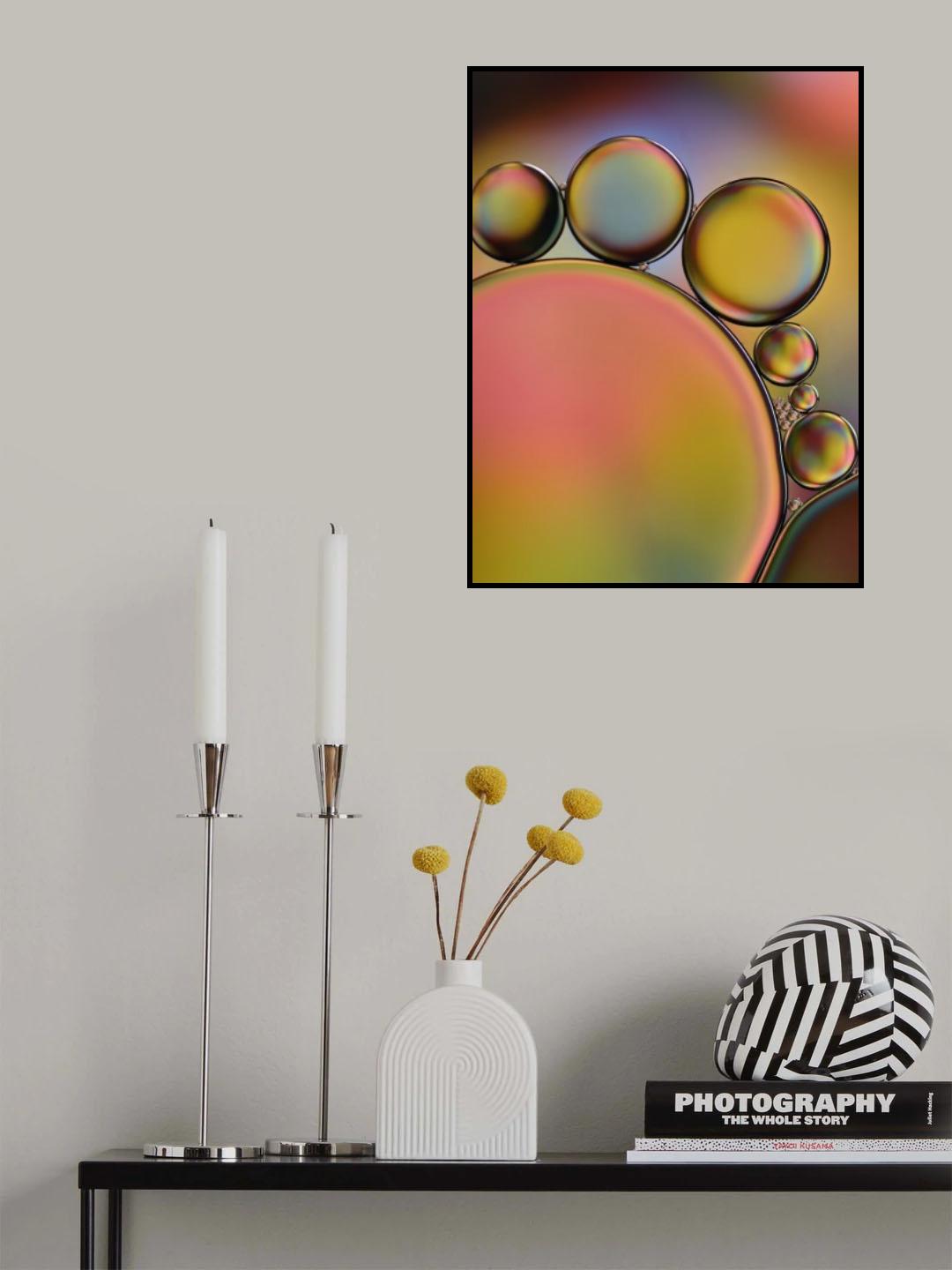 multicolor shimmer Poster och Canvastavla