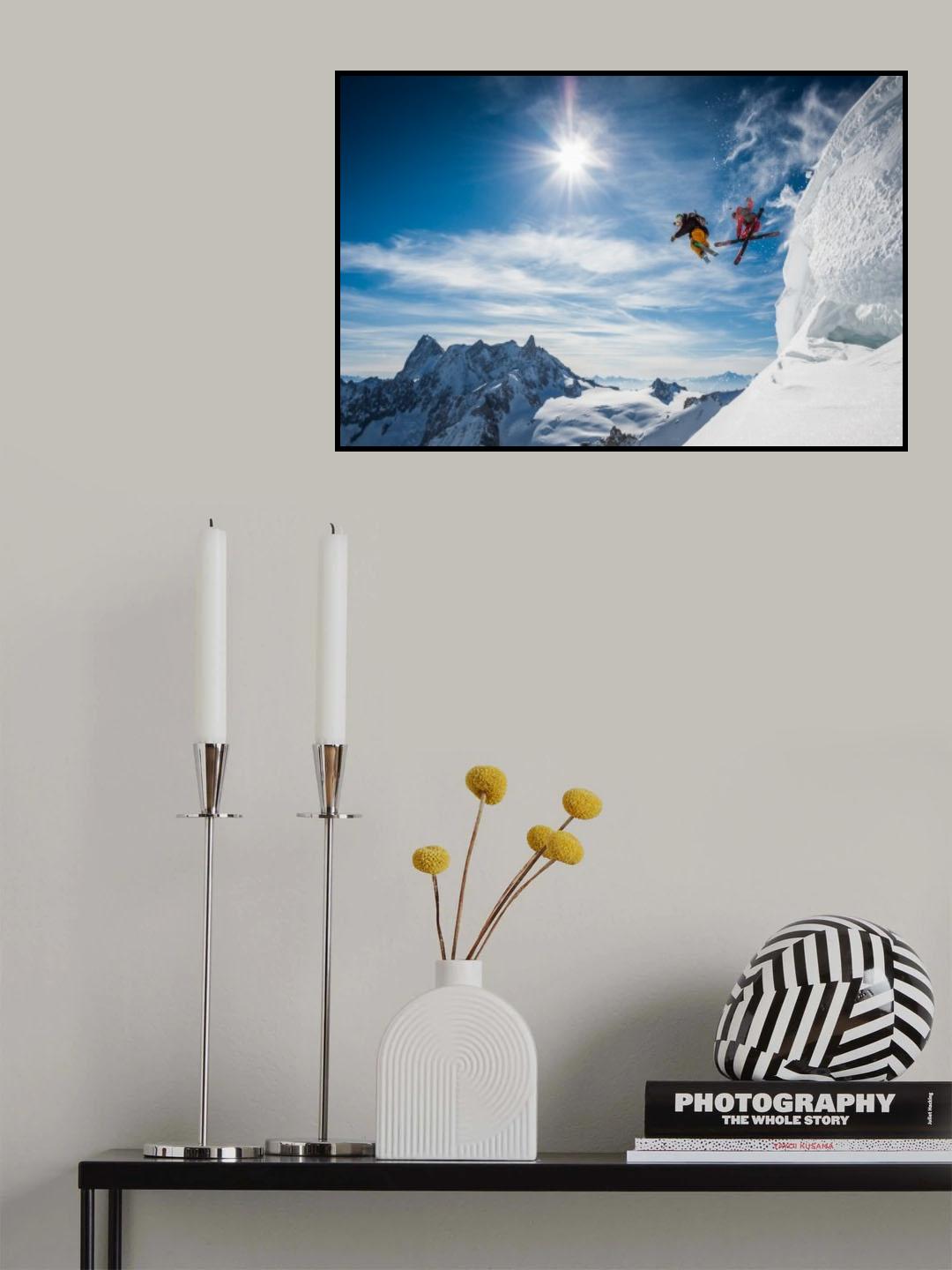 Jumping Legends Poster och Canvastavla