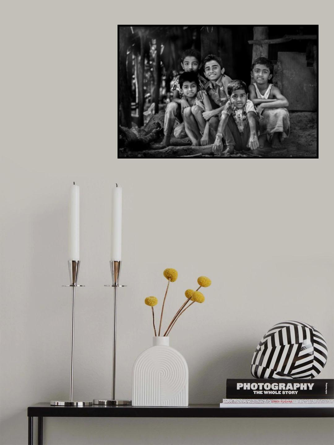 Happy friends Poster och Canvastavla