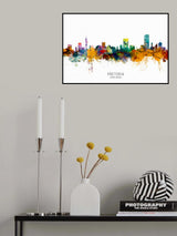 Pretoria South Africa Skyline Poster och Canvastavla