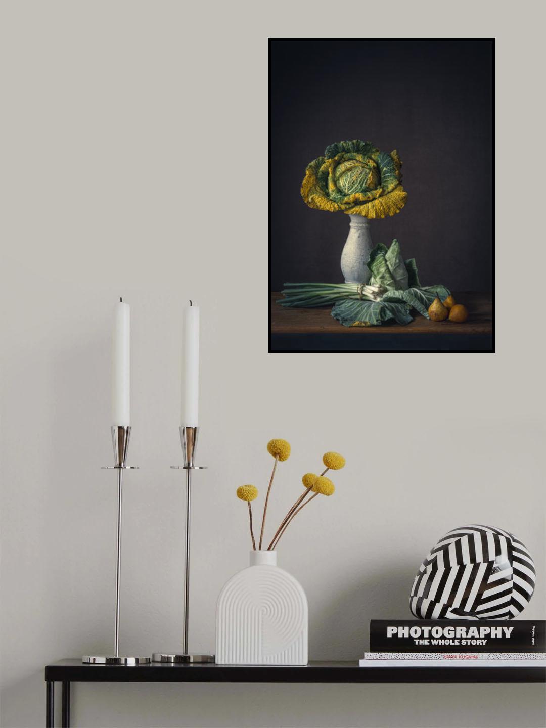 Still life yellowed vegetables Poster och Canvastavla