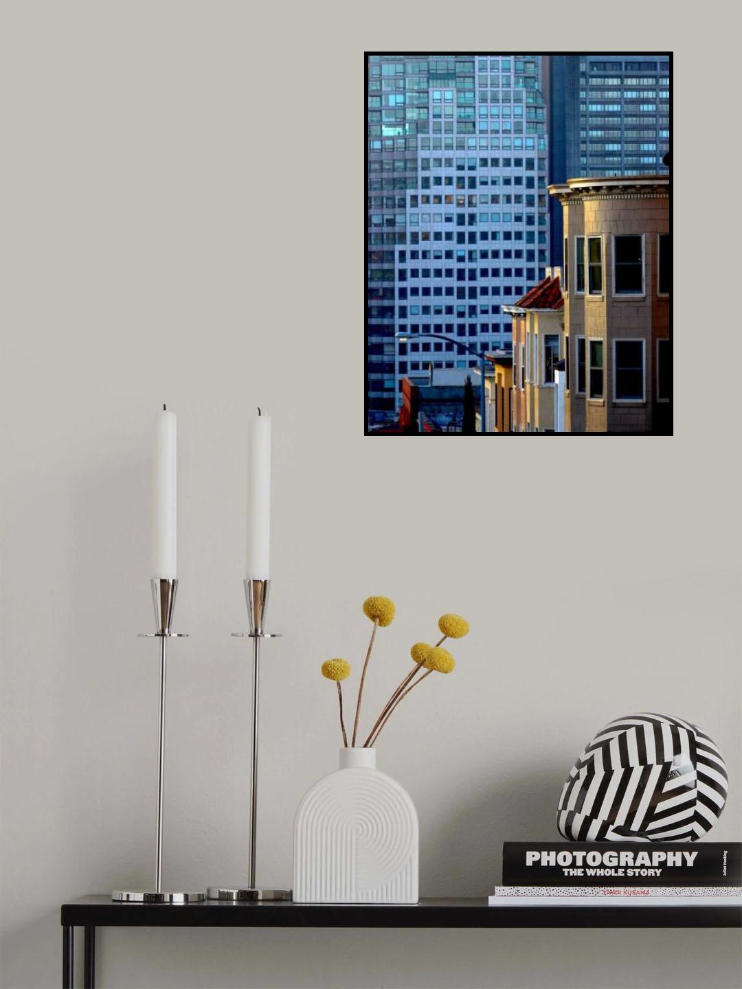 Juxtaposition at Sunrise Poster och Canvastavla