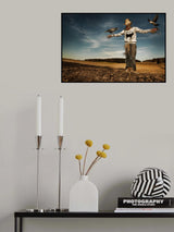 s c a r e c r o w Poster och Canvastavla