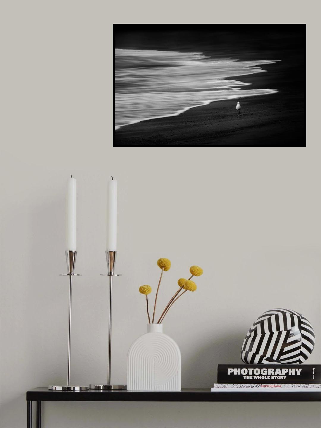 On The Black Sand Poster och Canvastavla