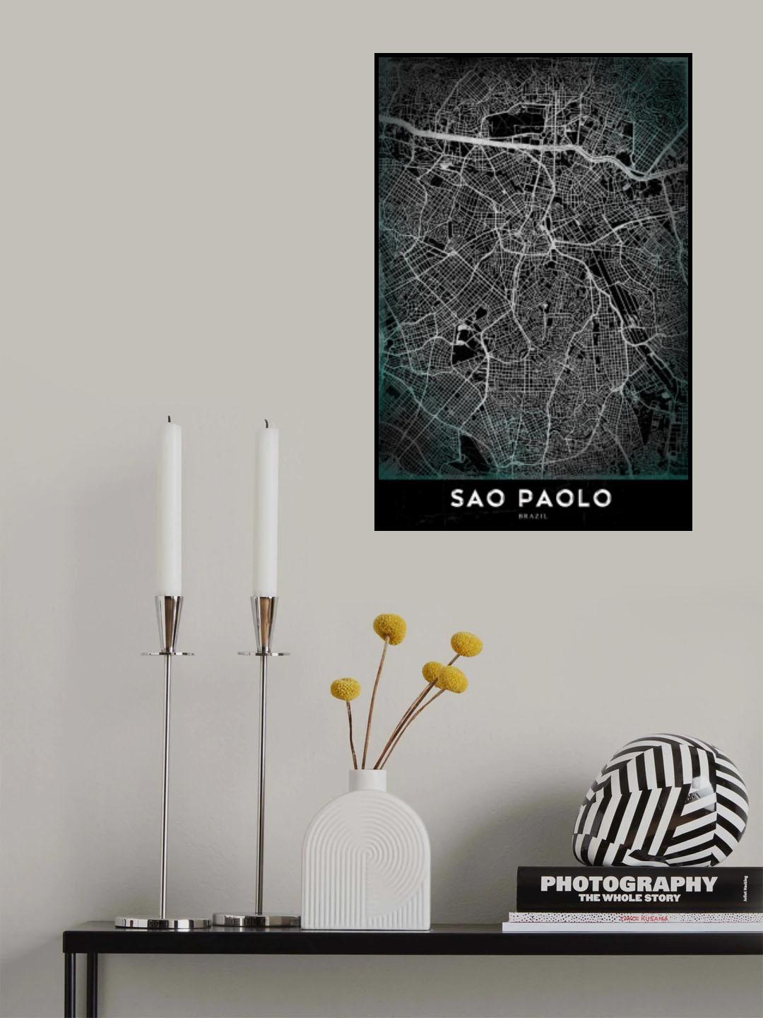 SAO PAOLO Poster och Canvastavla