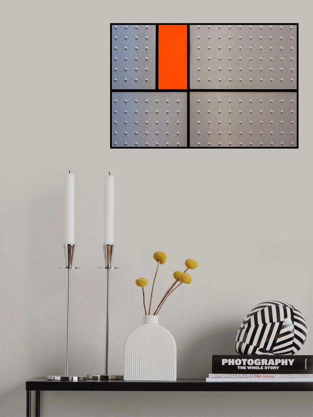 orange Poster och Canvastavla