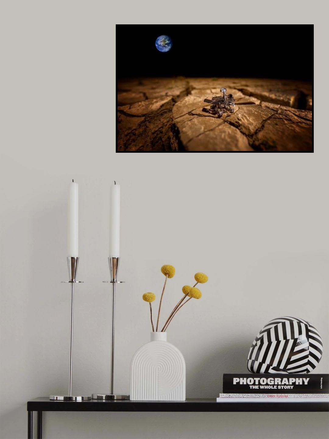 Mars Rover Rhapsody Poster och Canvastavla