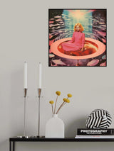 Zen Zone Collage Art Poster och Canvastavla