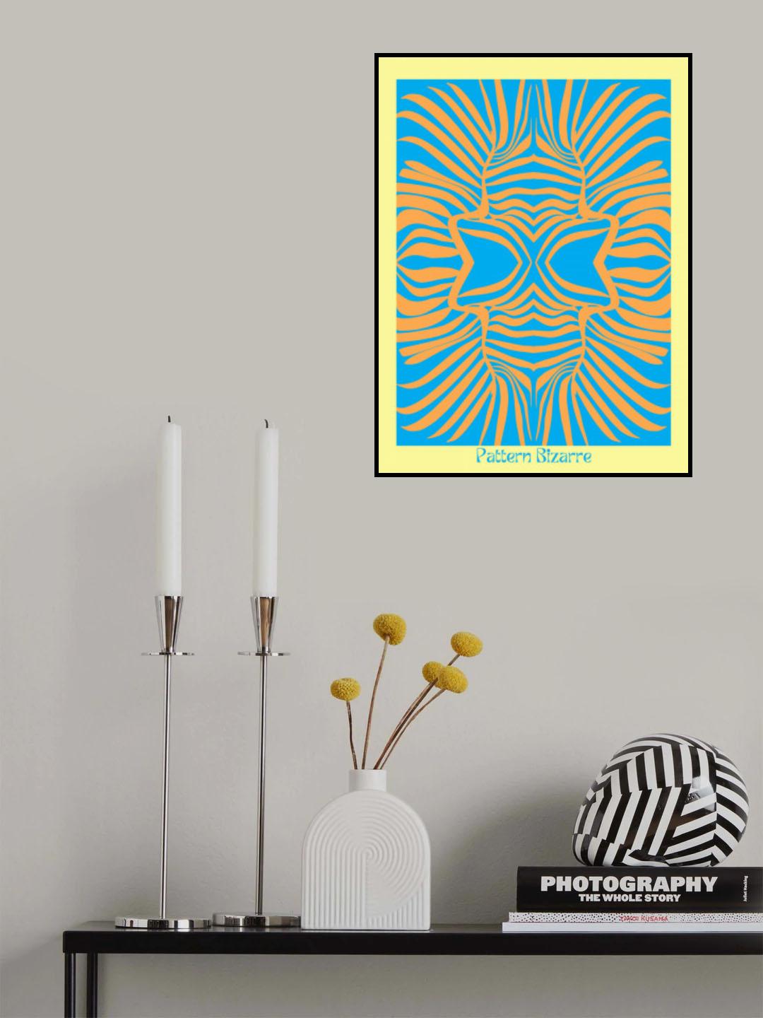 Pattern Bizarre Tropical Poster och Canvastavla