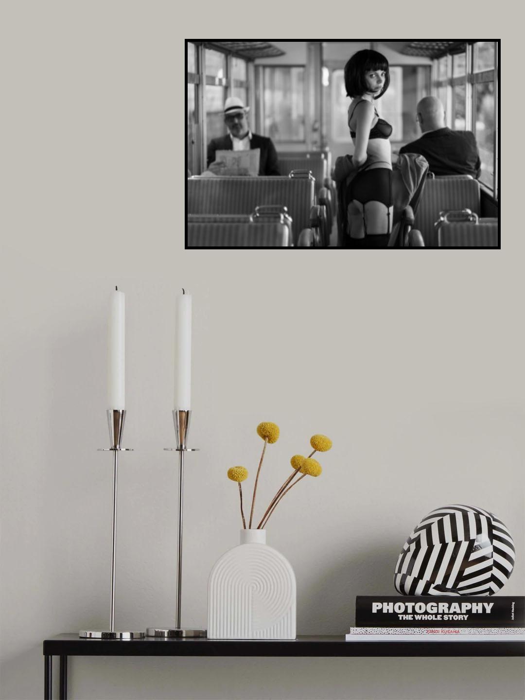 the girl in the train Poster och Canvastavla