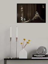 the tired musician Poster och Canvastavla