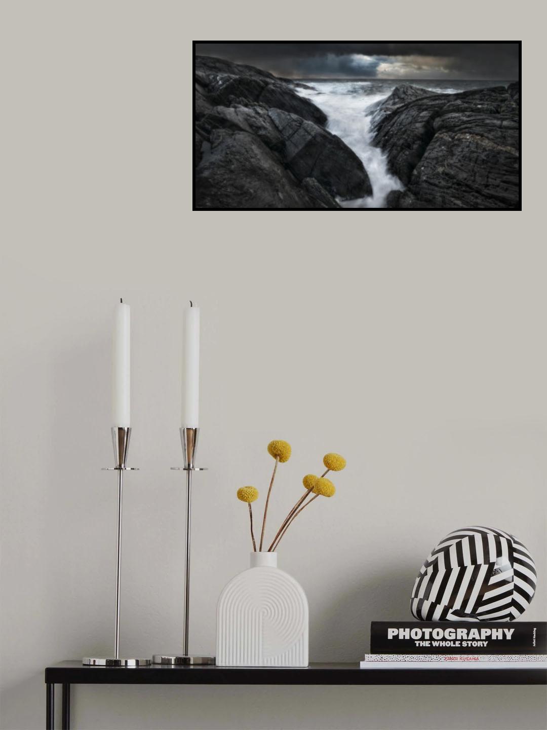 Waves Poster och Canvastavla