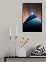 Blue glass tower Poster och Canvastavla