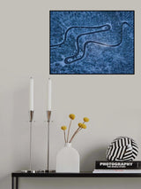 Winding way into the darkness Poster och Canvastavla