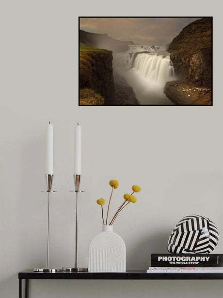 Gullfoss_III Poster och Canvastavla