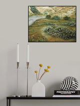 Path of Flowers Poster och Canvastavla