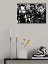 Surmi tribe women-Ethiopia Poster och Canvastavla