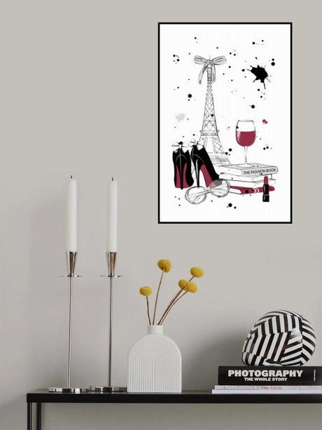Living in Paris Poster och Canvastavla