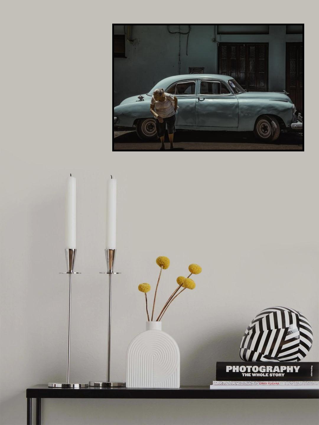 Passing Street Poster och Canvastavla