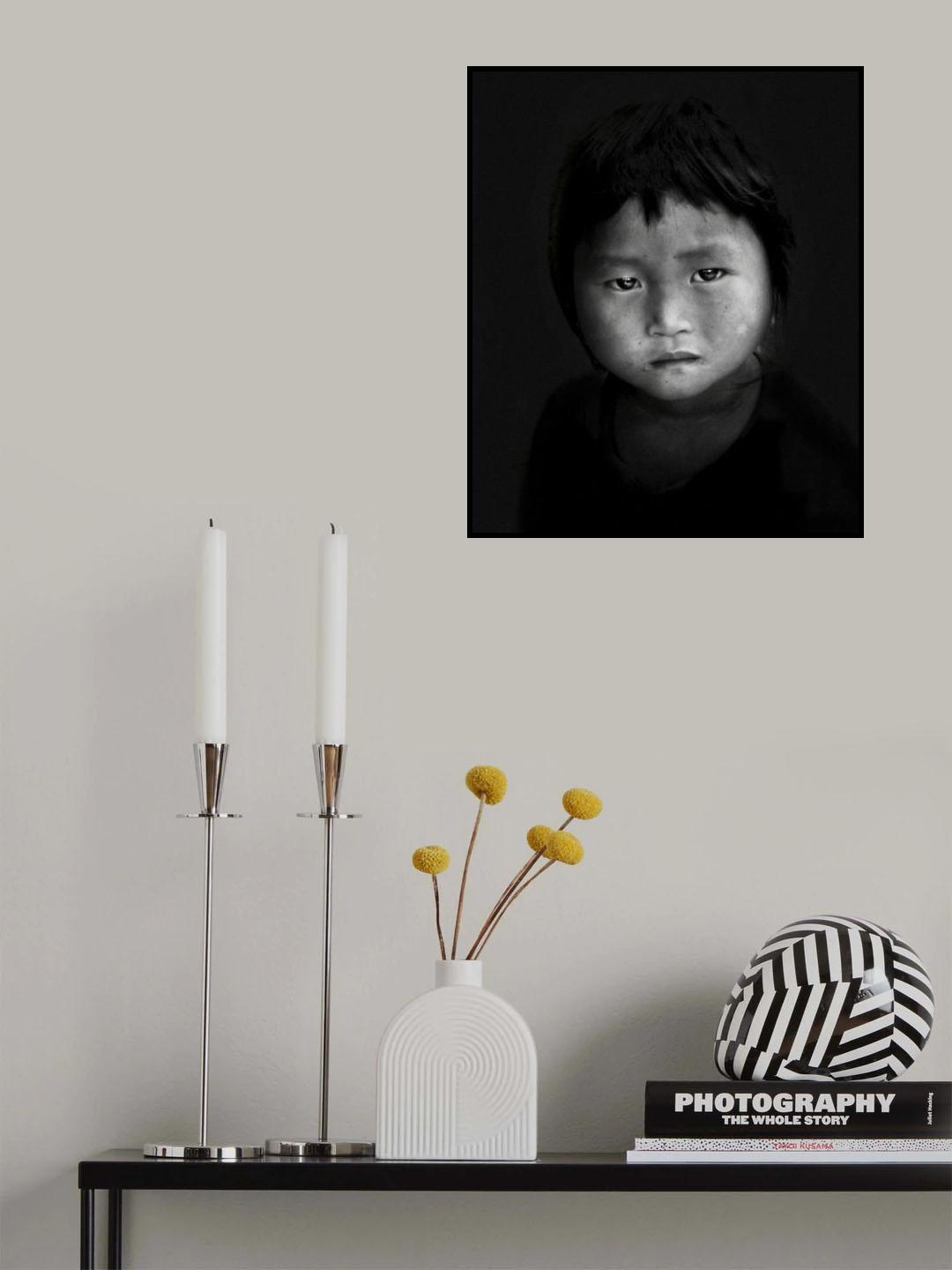 Girl from Sapa Poster och Canvastavla