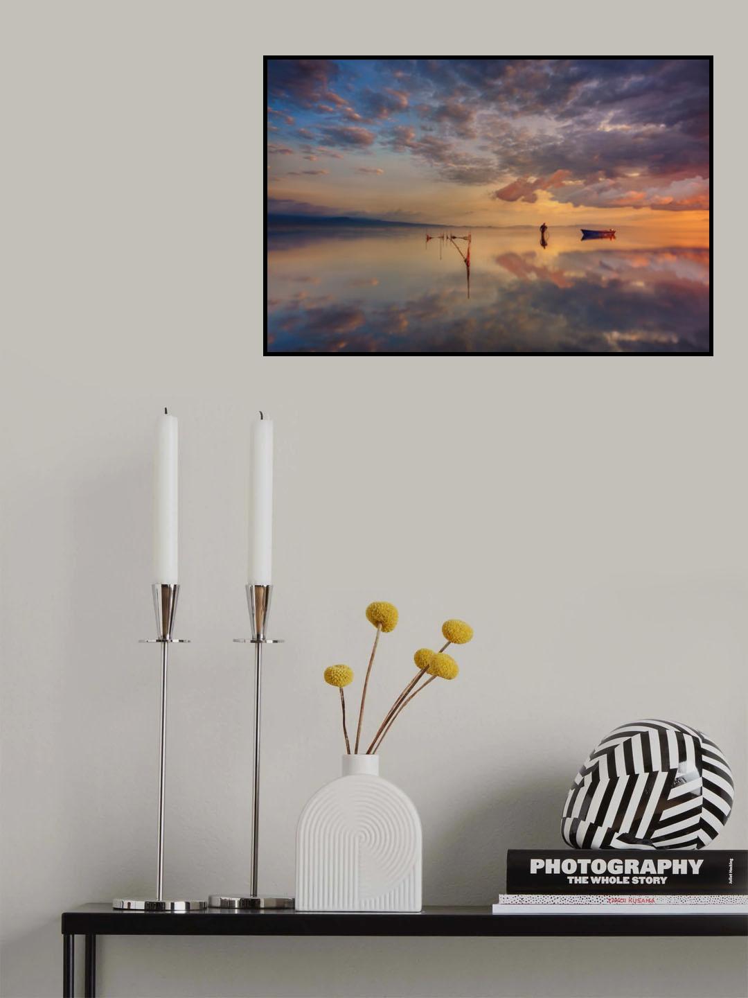 Sunrise in Delta del Ebre Poster och Canvastavla