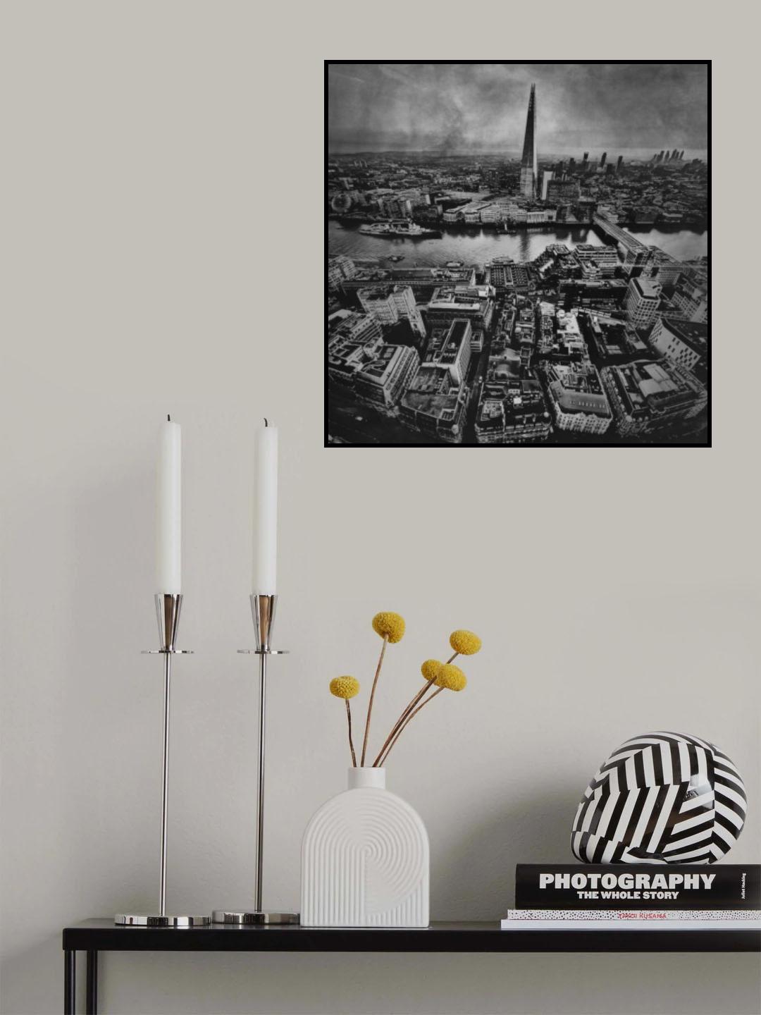 London 2022 Poster och Canvastavla