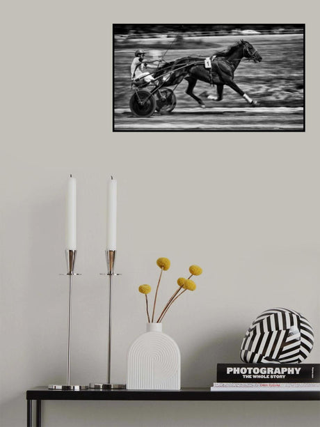 full trotting Poster och Canvastavla