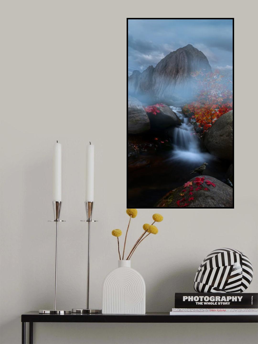 Fog Hill Poster och Canvastavla