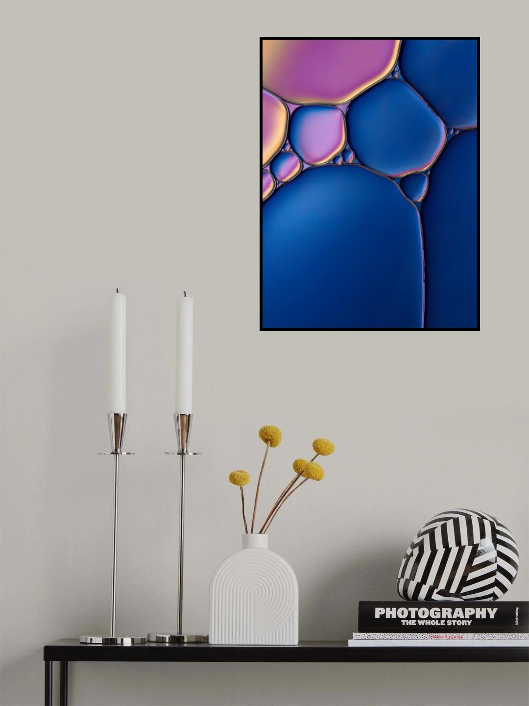Liquid abstraction Poster och Canvastavla
