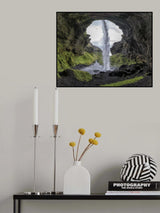 Hidden waterfall Poster och Canvastavla