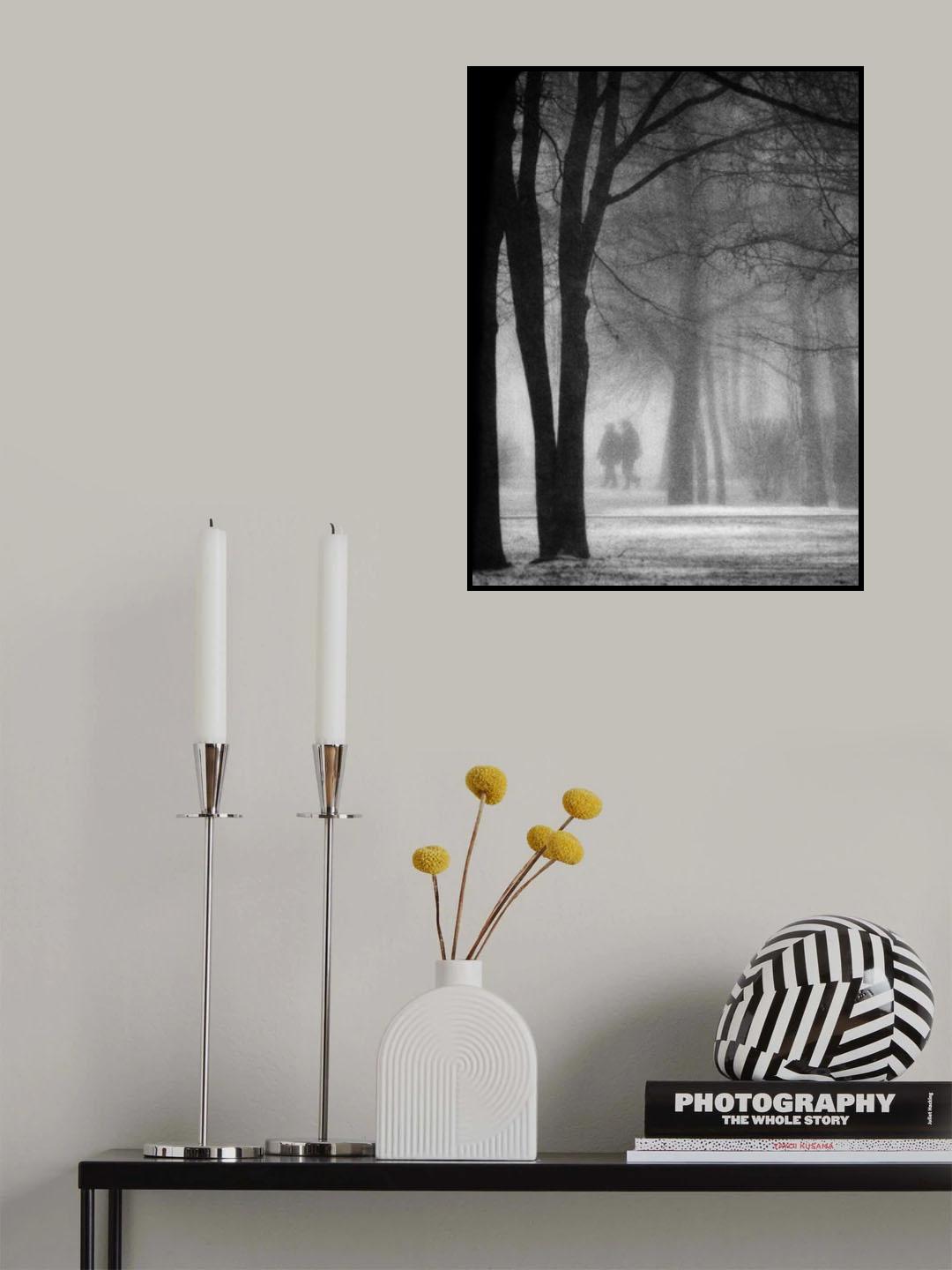 Snowstorm Poster och Canvastavla