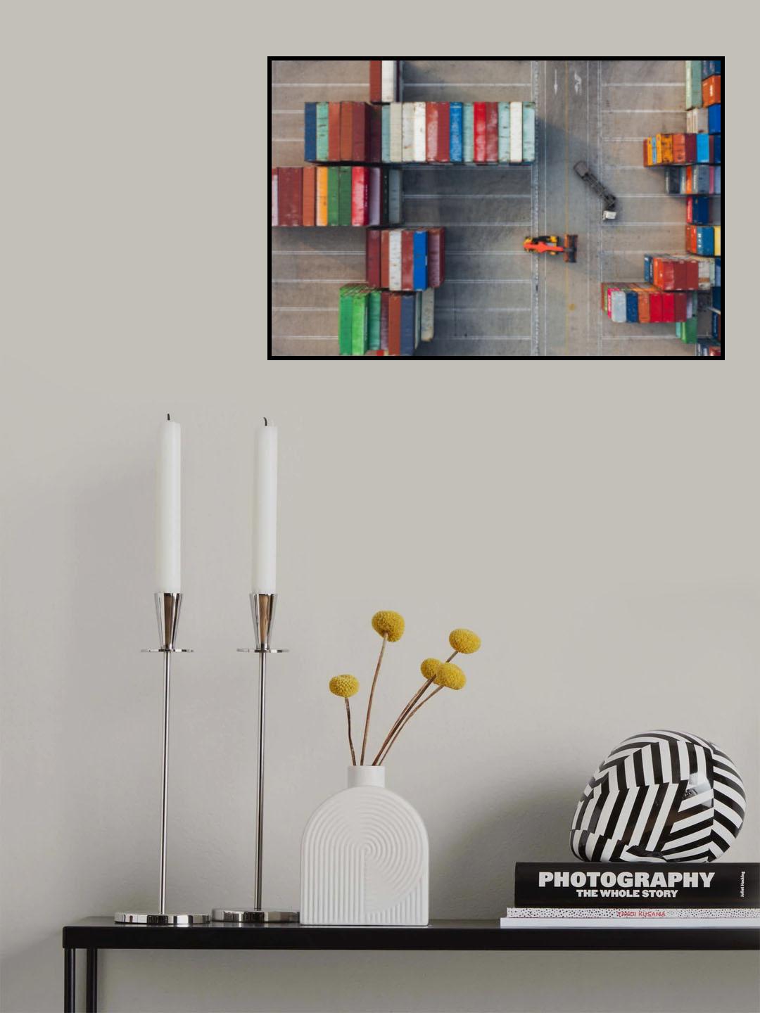 货场 Poster och Canvastavla