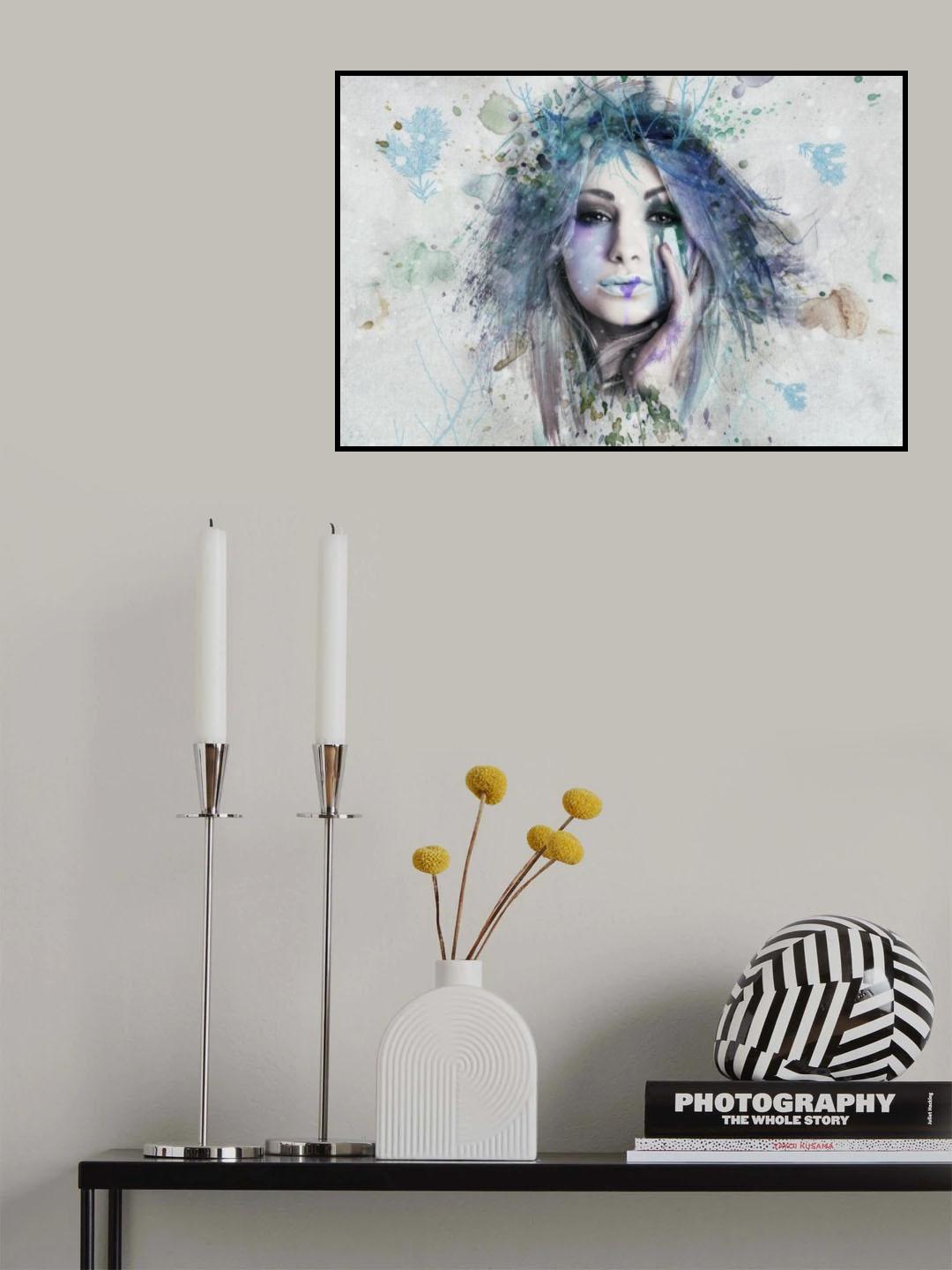 Winter Poster och Canvastavla