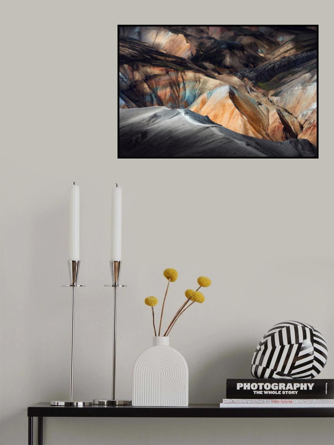 Landmannalaugar Poster och Canvastavla