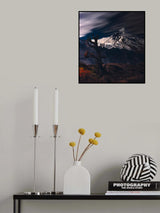 Autumn &amp; Mount Damavand Poster och Canvastavla